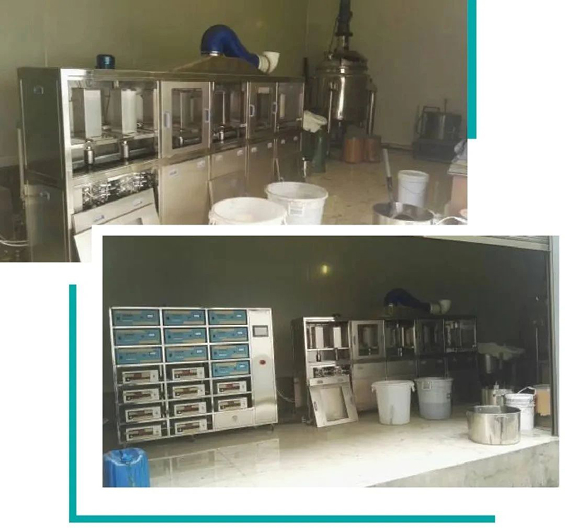 ³¬Éù²¨Ê¯Ä«Ï©°þÀëÉú²úÏ߿ͻ§ÏÖ³¡